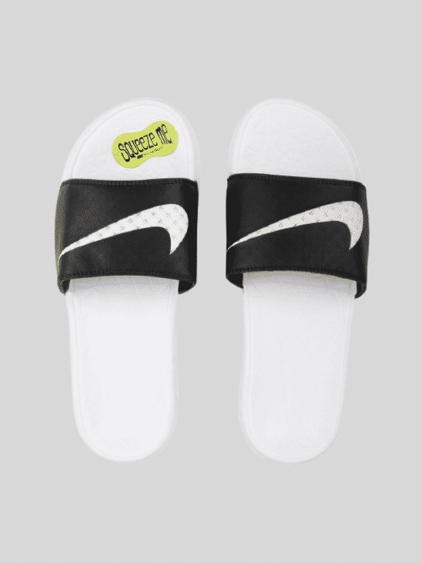 Sandalia Nike Benassi Solarsoft Negro/Blanco - Ikigai