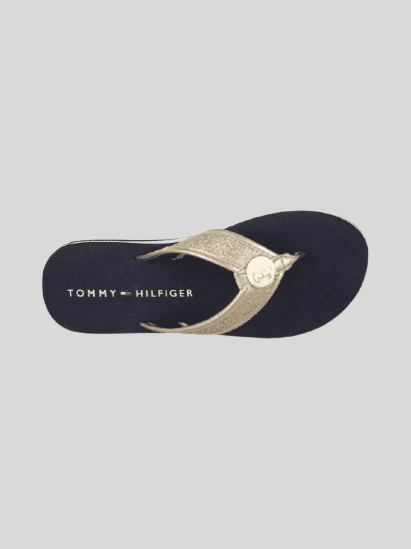 Sandalia Tommy Hilfiger Dorada - Ikigai